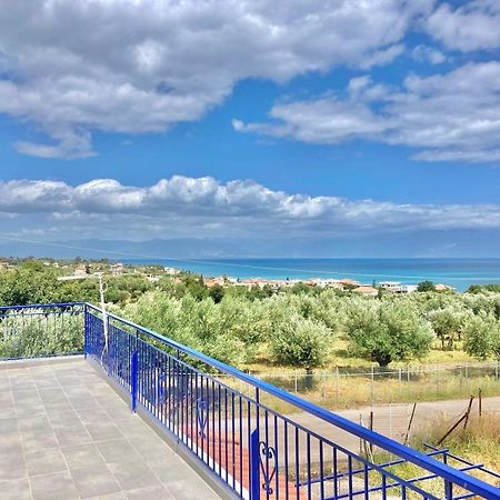 Villa Blue Cocoon - Chrani Messinia Peloponnese- Sea View 800 M From Beach 外观 照片