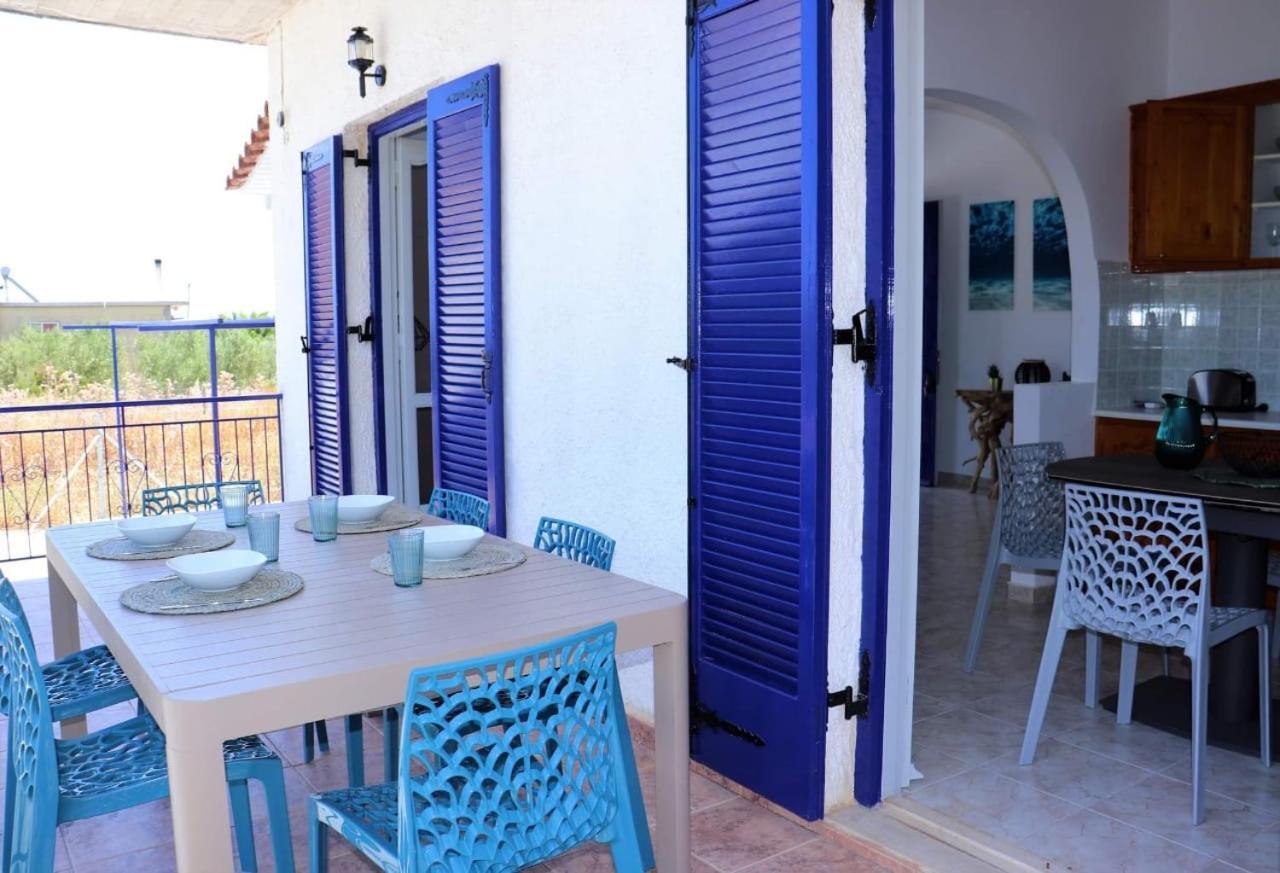 Villa Blue Cocoon - Chrani Messinia Peloponnese- Sea View 800 M From Beach 外观 照片