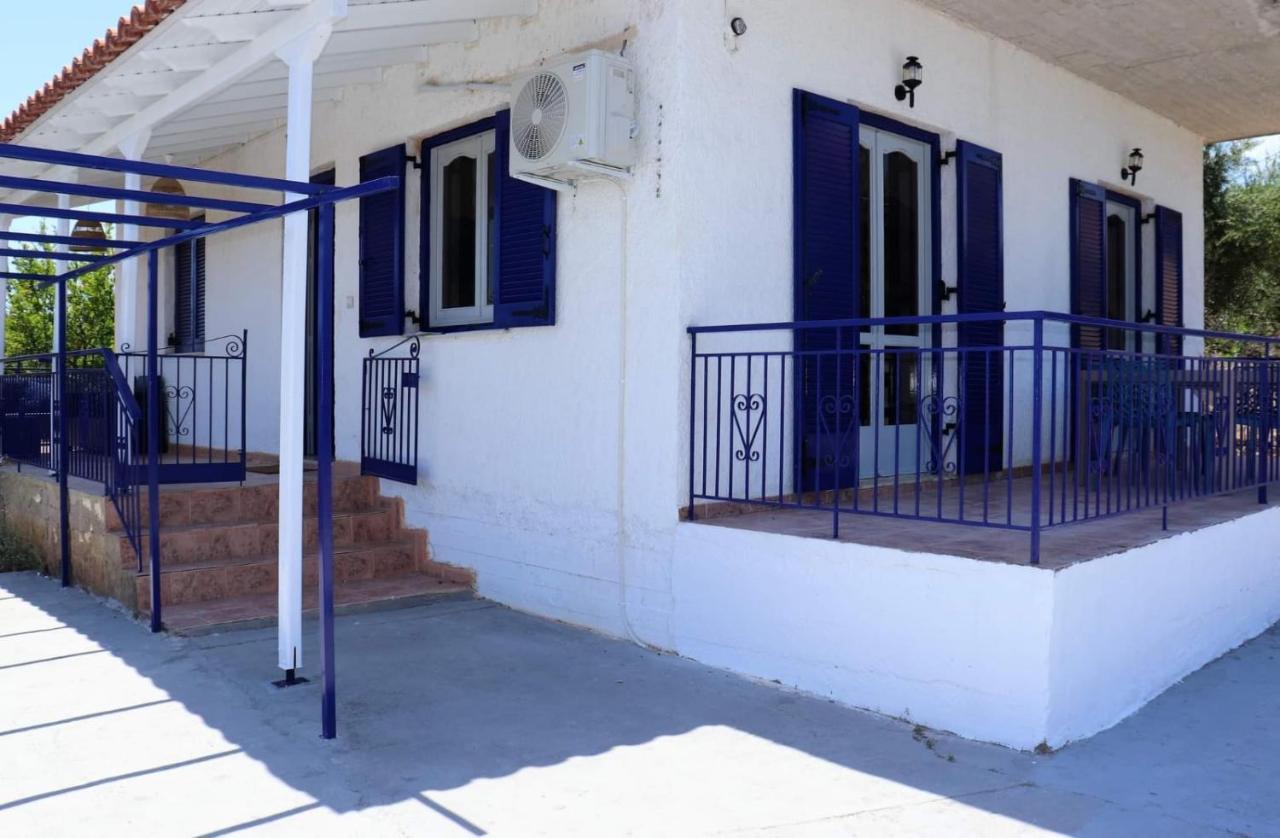 Villa Blue Cocoon - Chrani Messinia Peloponnese- Sea View 800 M From Beach 外观 照片