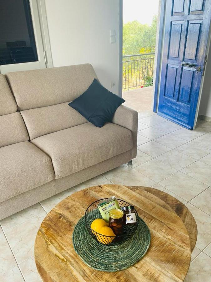 Villa Blue Cocoon - Chrani Messinia Peloponnese- Sea View 800 M From Beach 外观 照片
