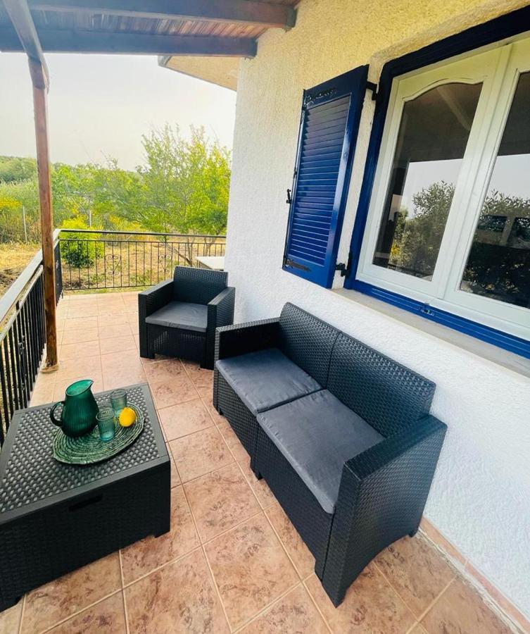 Villa Blue Cocoon - Chrani Messinia Peloponnese- Sea View 800 M From Beach 外观 照片