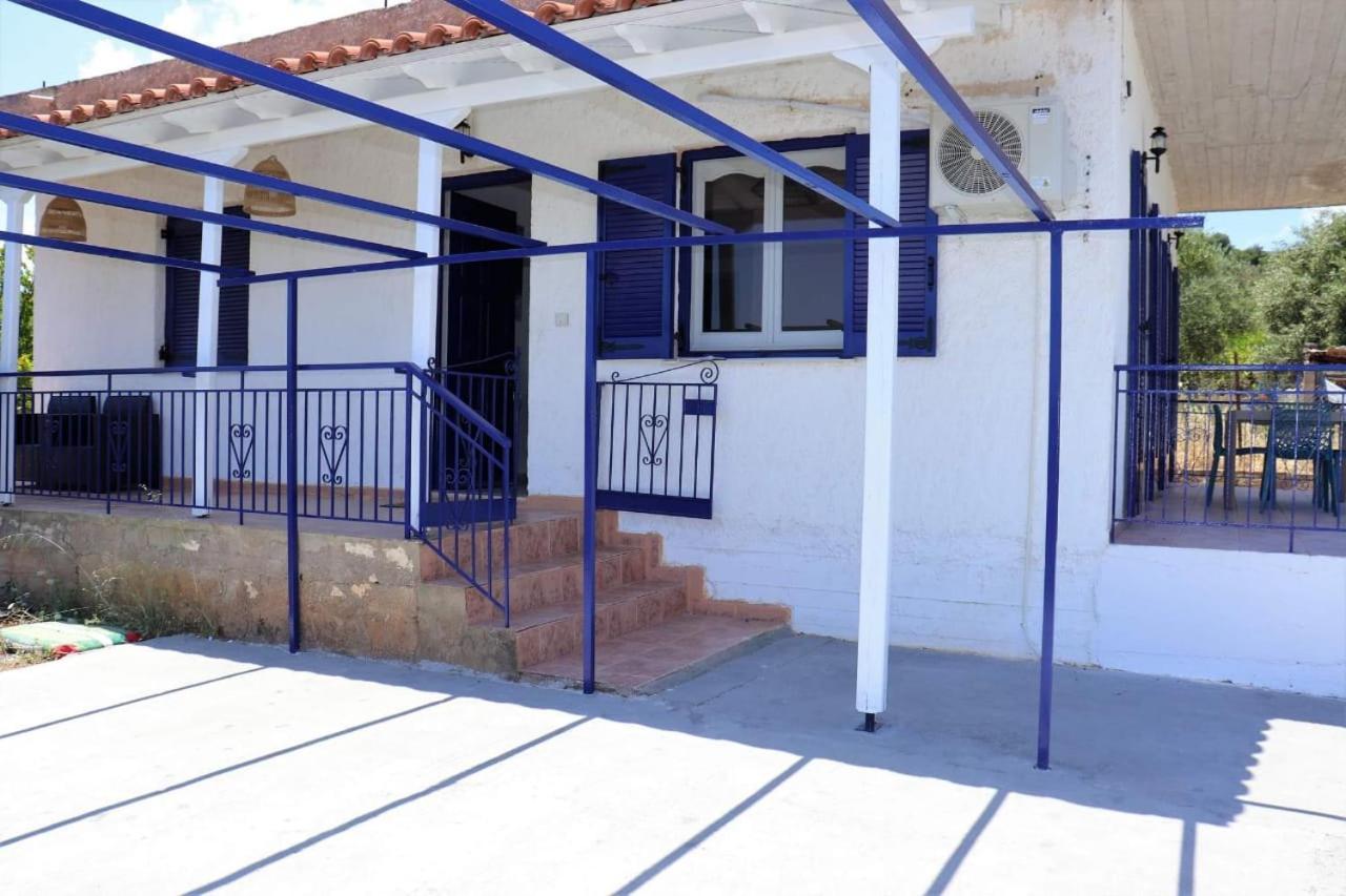 Villa Blue Cocoon - Chrani Messinia Peloponnese- Sea View 800 M From Beach 外观 照片