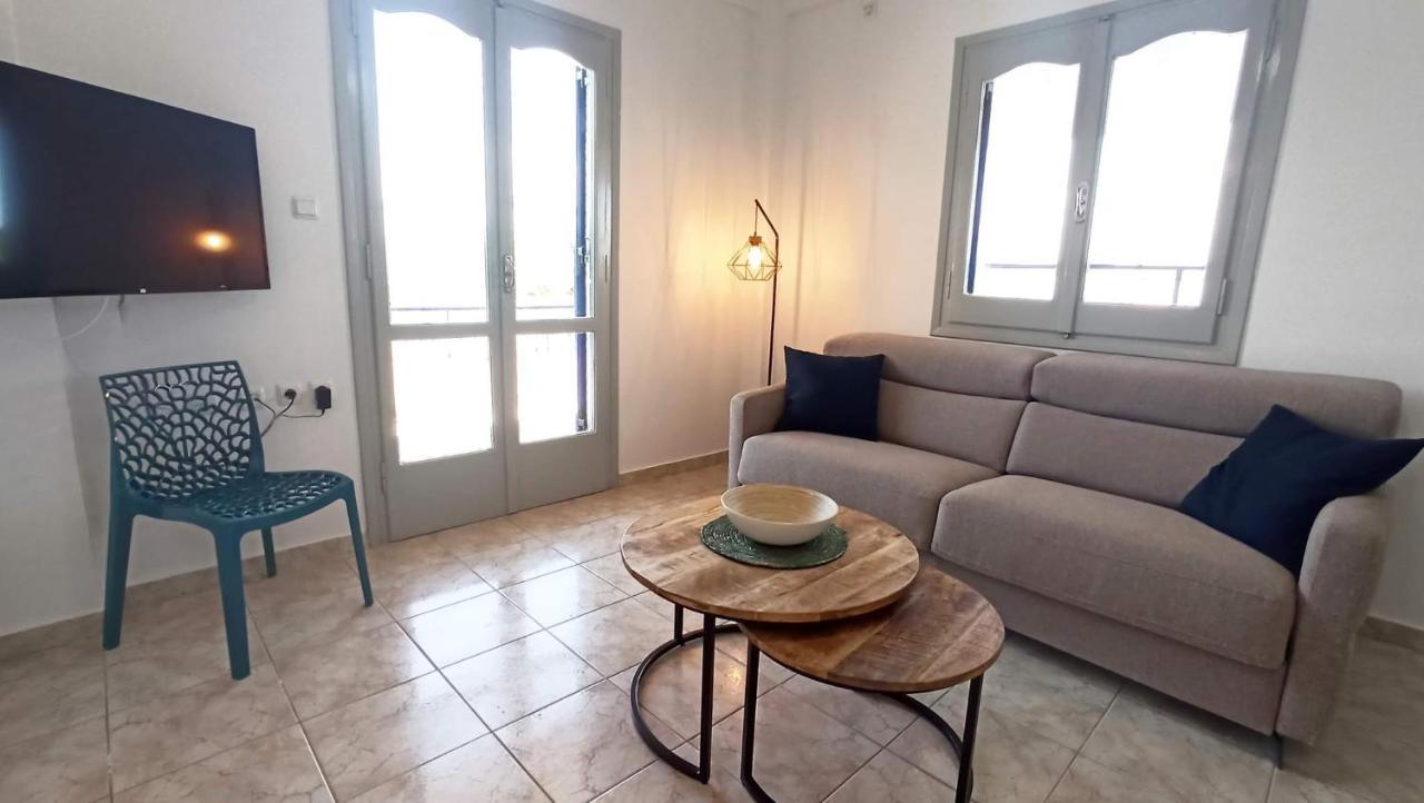 Villa Blue Cocoon - Chrani Messinia Peloponnese- Sea View 800 M From Beach 外观 照片
