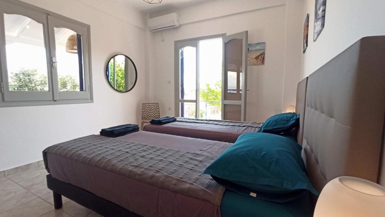 Villa Blue Cocoon - Chrani Messinia Peloponnese- Sea View 800 M From Beach 外观 照片