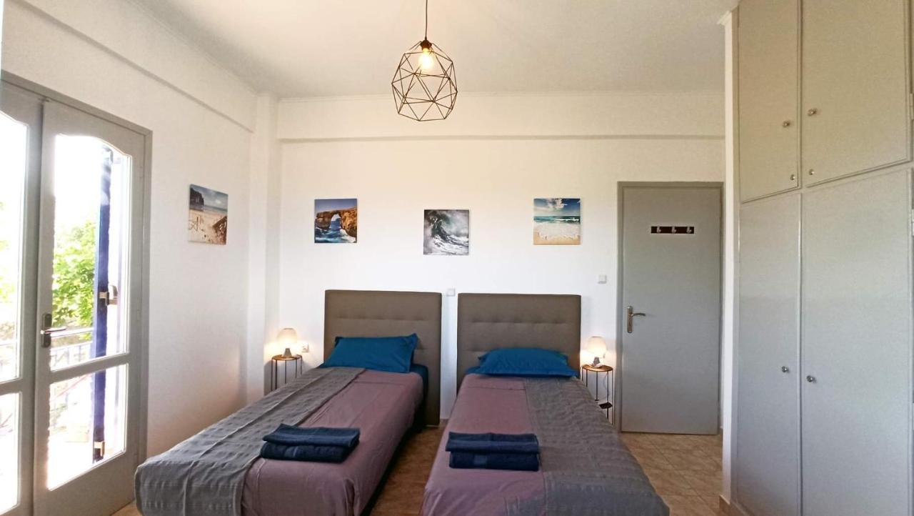 Villa Blue Cocoon - Chrani Messinia Peloponnese- Sea View 800 M From Beach 外观 照片