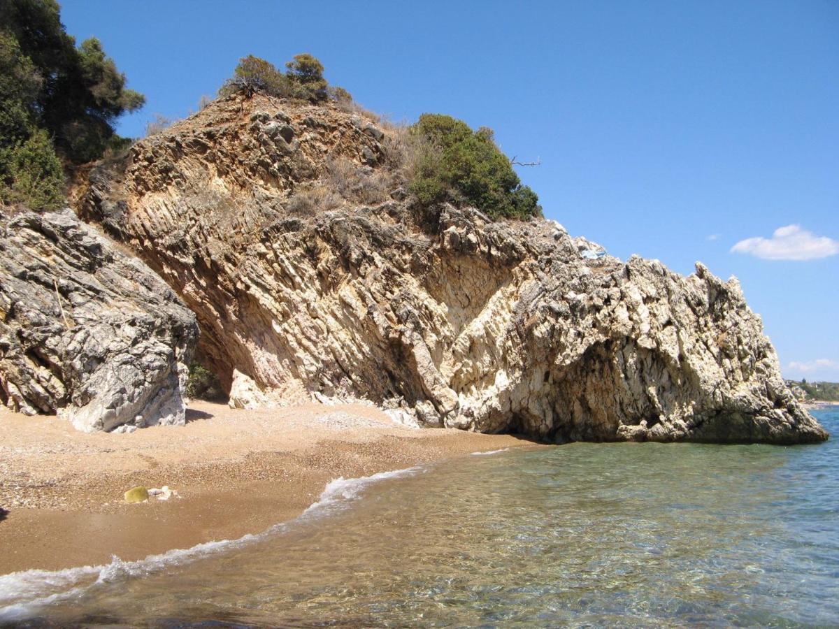Villa Blue Cocoon - Chrani Messinia Peloponnese- Sea View 800 M From Beach 外观 照片