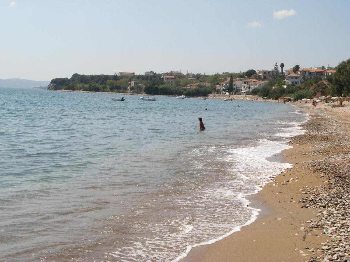 Villa Blue Cocoon - Chrani Messinia Peloponnese- Sea View 800 M From Beach 外观 照片