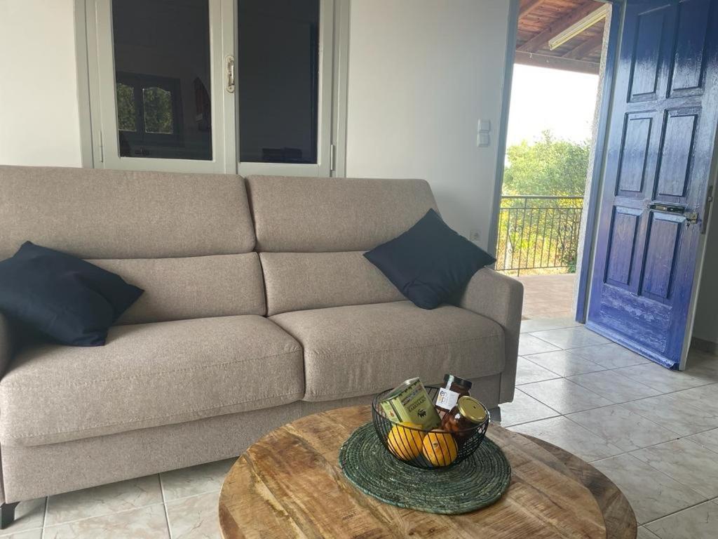 Villa Blue Cocoon - Chrani Messinia Peloponnese- Sea View 800 M From Beach 外观 照片